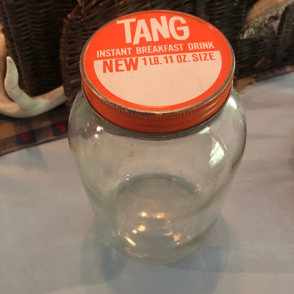 Vintage “Tang” breakfast drink jar